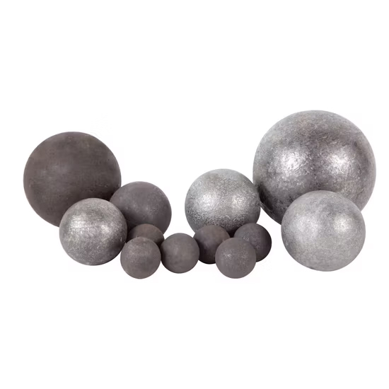 Bolas de acero alto cromo